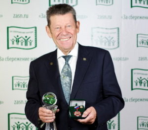 Президент Российской экологической академии и Фонда имени В.И. Вернадского получил награду «За сбережение народа»!